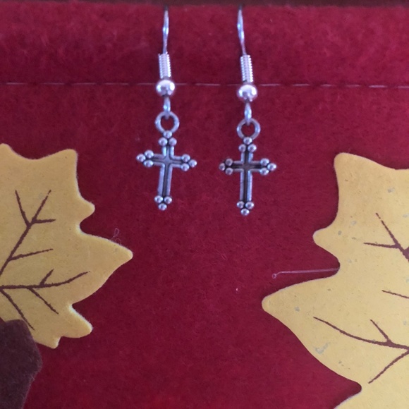 ONE BLESSED NANA Other - NWT ***BOUTIQUE*** GIRLS Dainty Cross Earrings